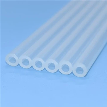 Tuyau en silicone transparent