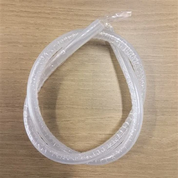 Tuyau en silicone avec film thermorétractable POF